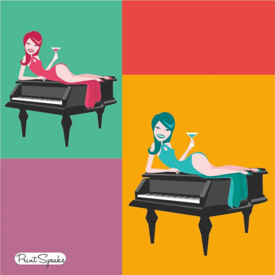 

Wall Poster Piano Paper Print(12 inch X 18 inch, Rolled)