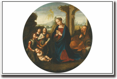 Wall Poster vinta-jesus-painting-aps-xdk-xzj Paper Print(12 inch X 18 inch, Rolled)