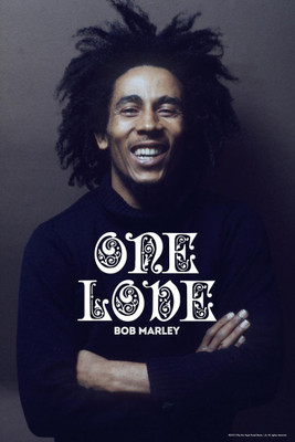 

Aabhaas Wall Poster Bob Marley One Love Paper Print(12 inch X 18 inch, Rolled)