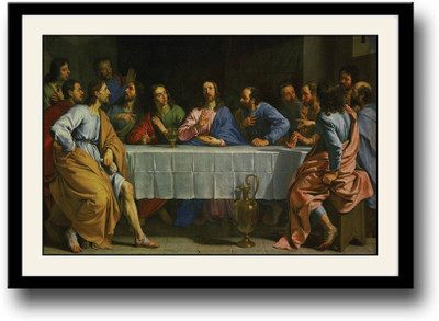 

Wall Poster the-last-supper-jesus-christ-asf-dyjmagyefhpf Paper Print(12 inch X 18 inch, Rolled)