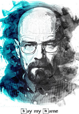 

Aabhaas Wall Poster Breaking Bad Paper Print(12 inch X 18 inch, Rolled)
