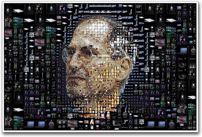 

Wall Poster Steve Jobs founder of apple Paper Print(12 inch X 18 inch, Rolled)