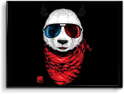 

Aabhaas Wall Poster Sturdy Panda Paper Print(12 inch X 18 inch, Rolled)