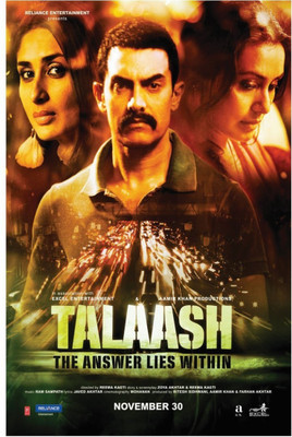 

Aabhaas Wall Poster Talaash Paper Print(12 inch X 18 inch, Rolled)