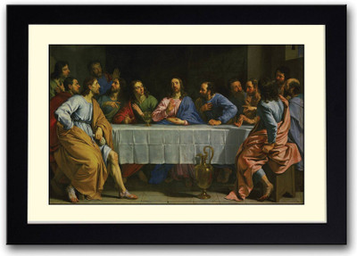

Aabhaas Wall Poster the-last-supper-jesus-christ-afp-tggsjt-u Paper Print(12 inch X 18 inch, Rolled)