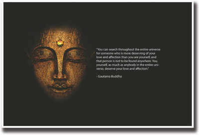 

Wall Poster gautama-buddha-quote-aps-sujakh Paper Print(12 inch X 18 inch, Rolled)