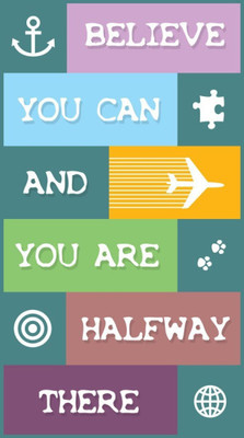 

Aabhaas Wall Poster Believe You Can Paper Print(12 inch X 18 inch, Rolled)