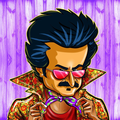 

Aabhaas Wall Poster Rajnikanth Hero Paper Print(12 inch X 18 inch, Rolled)
