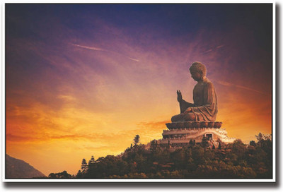 

Aabhaas Wall Poster buddha-statue-in-hong-kong-aps-gzkfvsyd Paper Print(12 inch X 18 inch, Rolled)