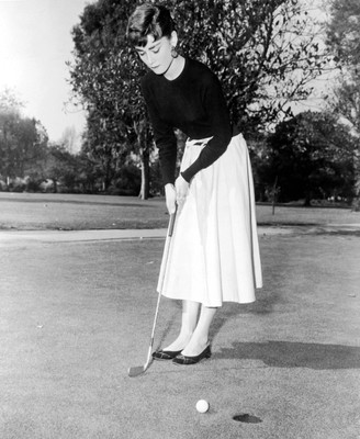 

Aabhaas Wall Poster Audrey Hepburn Paper Print(12 inch X 18 inch, Rolled)