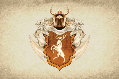 

Wall Poster House Baratheon Sigil Old Parchment Paper Print(12 inch X 18 inch, Rolled)