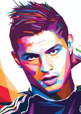 

Aabhaas Cristiano Ronaldo Fine Quality Wall Poster Paper Print(12 inch X 18 inch, Rolled)