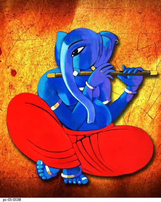 

Akhuratha Wall Poster -ganpati-ezavwusyuc Paper Print(12 inch X 18 inch, Rolled)
