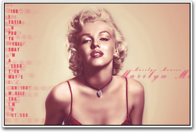 

Wall Poster Marilyn Monroe Paper Print(12 inch X 18 inch, Rolled)