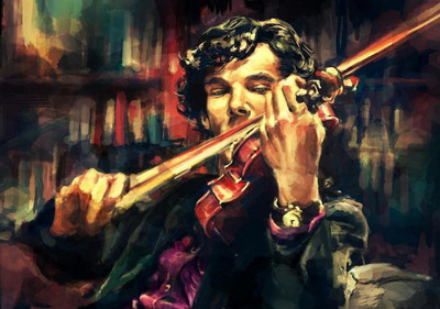 

Wall Poster Sherlock Holmes Paper Print(12 inch X 18 inch, Rolled)