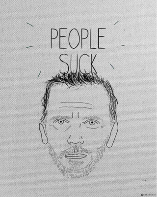 

Aabhaas Wall Poster Dr. House Paper Print(12 inch X 18 inch, Rolled)