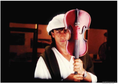 

Wall Poster Shahrukh Khan and Violin in Pardes - Paper Print(12 inch X 18 inch, Rolled)