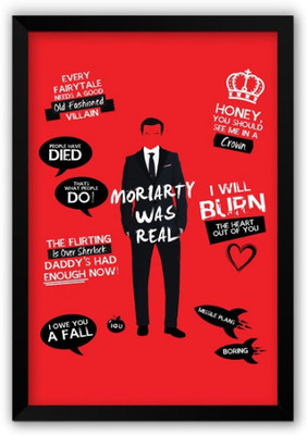 

Aabhaas Wall Poster Moriy Was Real Paper Print(12 inch X 18 inch, Rolled)