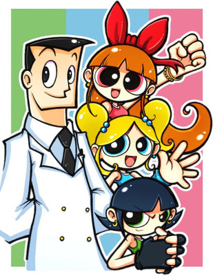 

Akhuratha Wall Poster Powerpuff Powerful Gang Paper Print(12 inch X 18 inch, Rolled)