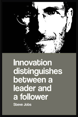 

Akhuratha Wall Poster Steve Jobs - Innovation Paper Print(12 inch X 18 inch, Rolled)
