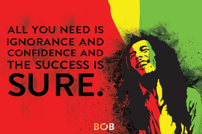 

Wall Poster Bob Marley Paper Print(12 inch X 18 inch, Rolled)