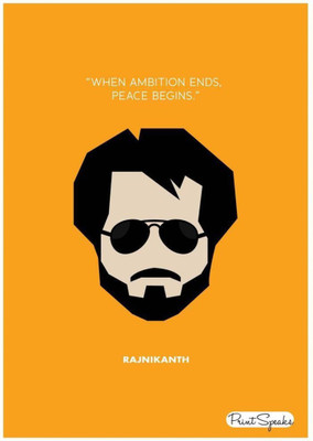

Aabhaas Wall Poster Rajnikanth Paper Print(12 inch X 18 inch, Rolled)