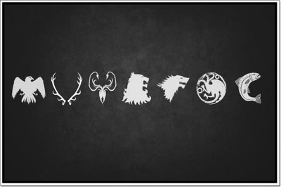 

Aabhaas Wall Poster Game of Thrones Paper Print(12 inch X 18 inch, Rolled)