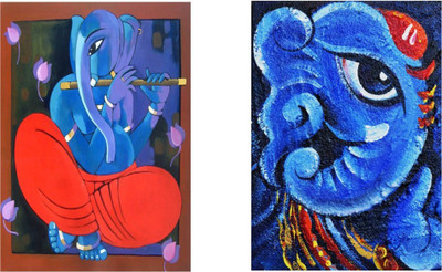 

Akhuratha Wall Poster lord-blue-ganesha-pss-xqxpvcbwf Paper Print(12 inch X 18 inch, Rolled)