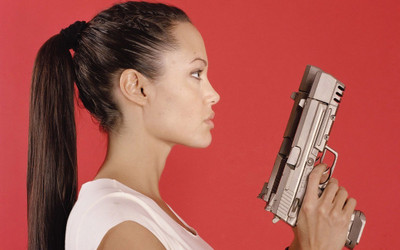 

Aabhaas Wall Poster Angelina Jolie Paper Print(12 inch X 18 inch, Rolled)