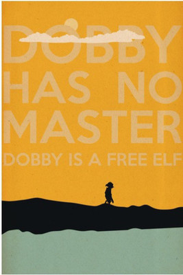 

Aabhaas Wall Poster Dobby is a Free Elf Wall Art | Rishabh Bhargava Paper Print(12 inch X 18 inch, Rolled)