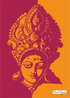 

Aabhaas Wall Poster DurgaDevi Paper Print(12 inch X 18 inch, Rolled)