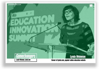 

Aabhaas Wall Poster The Gamechangers Lynda Weinman Paper Print(12 inch X 18 inch, Rolled)