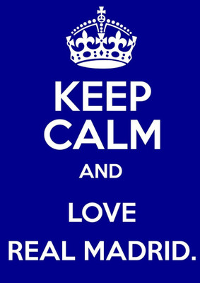 

Aabhaas Wall Poster Keep Calm And Love For Real Madrid! Paper Print(12 inch X 18 inch, Rolled)