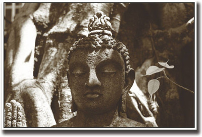 

Akhuratha Wall Poster old-buddha-statue-aps- Paper Print(12 inch X 18 inch, Rolled)