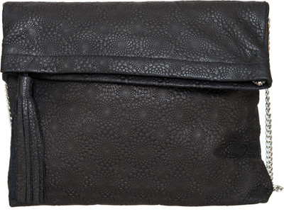 

Navshi Women Evening/Party Black Genuine Leather Sling Bag