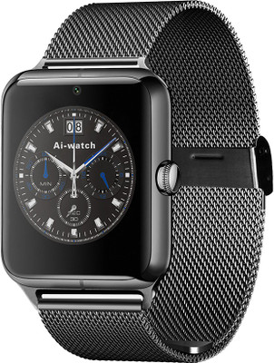 

Mobile Link All Android SmartPhone Compatible Smartwatch-50 (Z50 Black) black Smartwatch(Black Strap Regular)