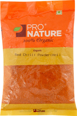 

Pro Nature Organic Red Chilli Powder (Hot)(100 g)