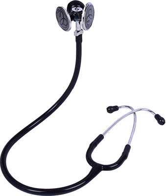 

cardiacheck CARDCHSTHOTR Triple Head Heavy DLX Stethoscope(Black)