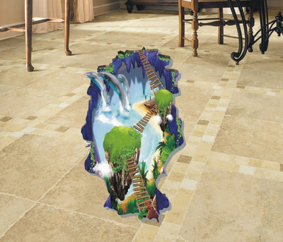 

Jump up  Floor sticker Sticker(Pack of 1, Multicolor
