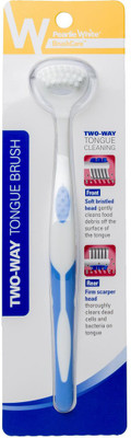pearlie white Rubber Tongue Cleaner