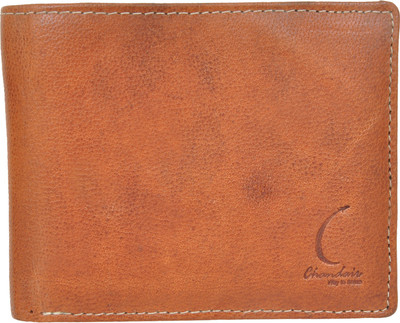 

Chandair Men Brown Genuine Leather Wallet(8 Card Slots), Alder brown