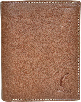 

Chandair Men Brown Genuine Leather Wallet(7 Card Slots), Cedar brown