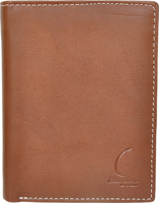 

Chandair Men Brown Genuine Leather Wallet(7 Card Slots), Dark brown