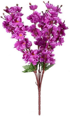 

paradise para-blsm-34 Purple Assorted Artificial Flower(19 inch, Pack of 1)