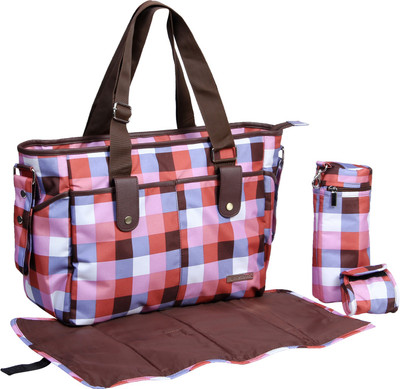 

My Milestones Diaper Bag Diva Tote(Pink)