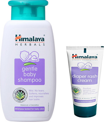 Himalaya Herbals gentle baby Shampoo (100ml)+Himalaya Diaper Rash Cream (20g)(White) available at flipkart for Rs.195