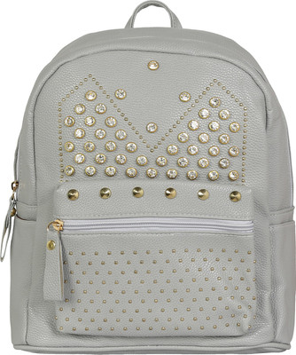 

Le Cuero Zip 5 L Backpack(Silver)