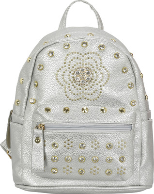 

Le Cuero Zip 5 L Backpack(Silver)