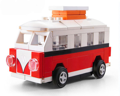 

Emob Decool 2220 76Pcs Racing Pacemaker Wagon Van Block Construction Toy With Pullback Action Illustrations(Multicolor)