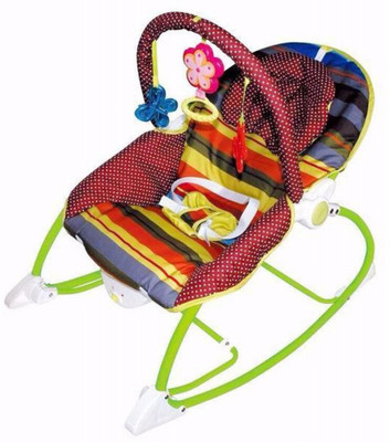 

ShopMeFast Infant to Toddler Rocker Multifunctional Baby Rocking Chair With Music And Vibration Electric Bouncer(Multicolor)